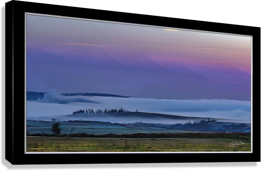 EARLY MORNING ALBERTA SKY Canvas Print