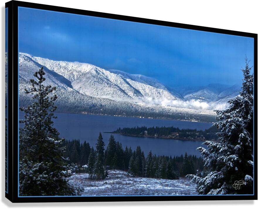 A WINTERY DAY Canvas Print