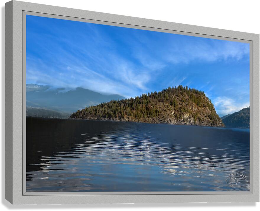 COPPER ISLAND Canvas Print