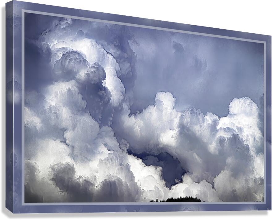 BIRTH OF A STORM Canvas Print