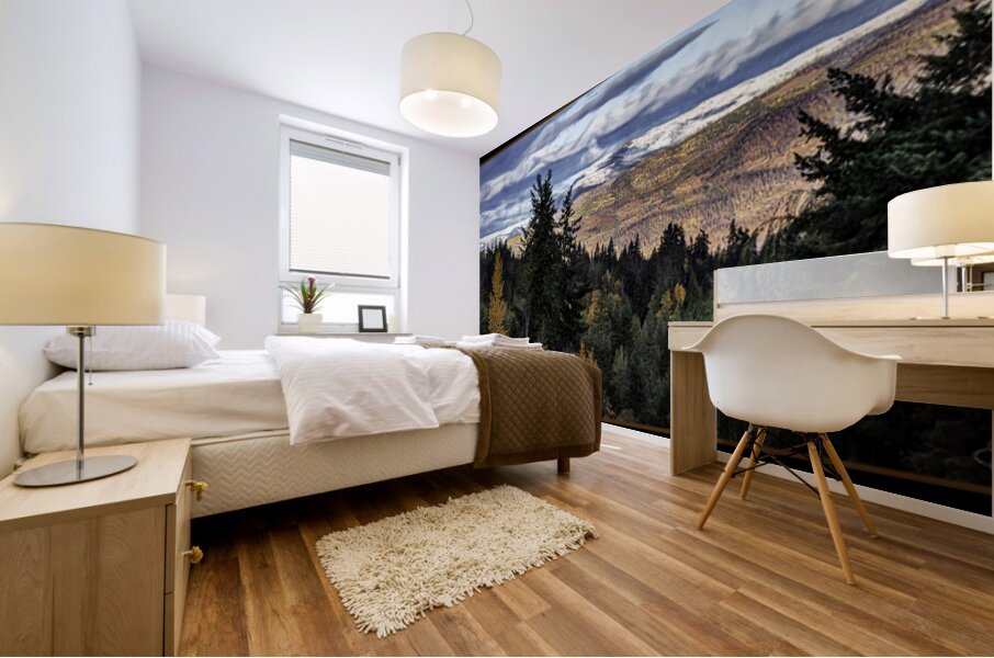 WINTERS ABOUT TO HAPPEN Mural print