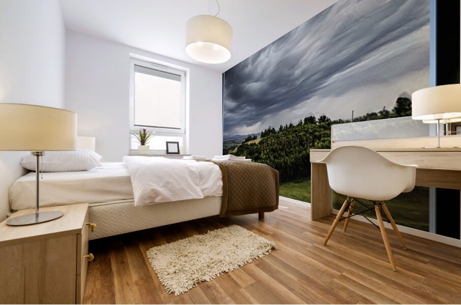 HIGHWAY LANDSCAPE Mural print