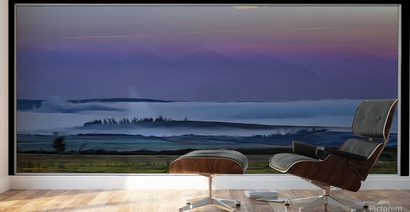 EARLY MORNING ALBERTA SKY Wall Murals