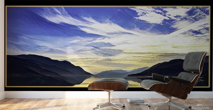 EVENING SKY WATER Wall Murals