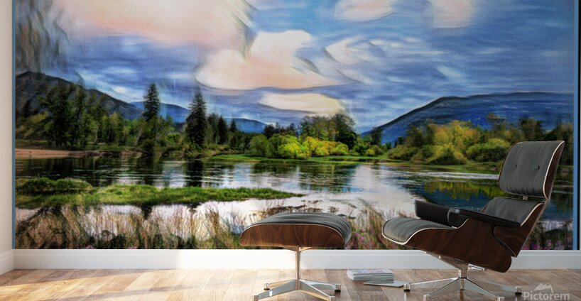 SHUSWAP RIVER SKY ENDERBY Wall Murals