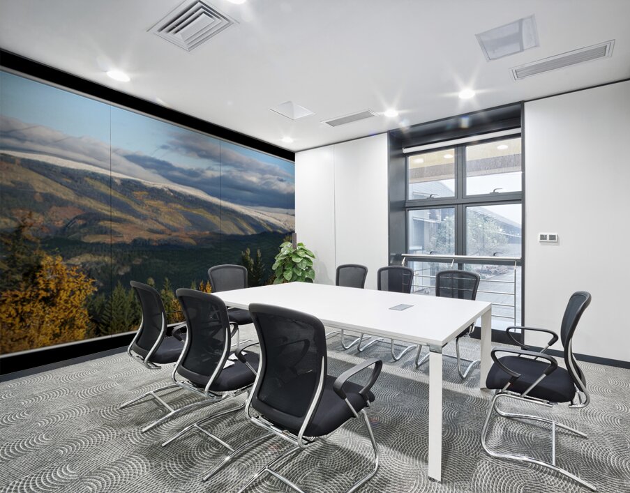 SIGNS OF WINTER ARRIVING Wall Printing