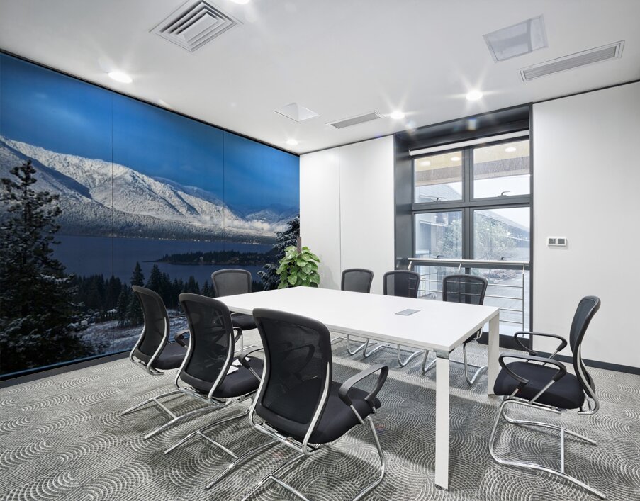 A WINTERY DAY Wall Printing