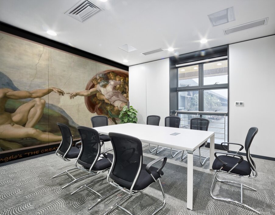 Michelangelo THE CREATION OF ADAM Sistine Chapel Wall Printing