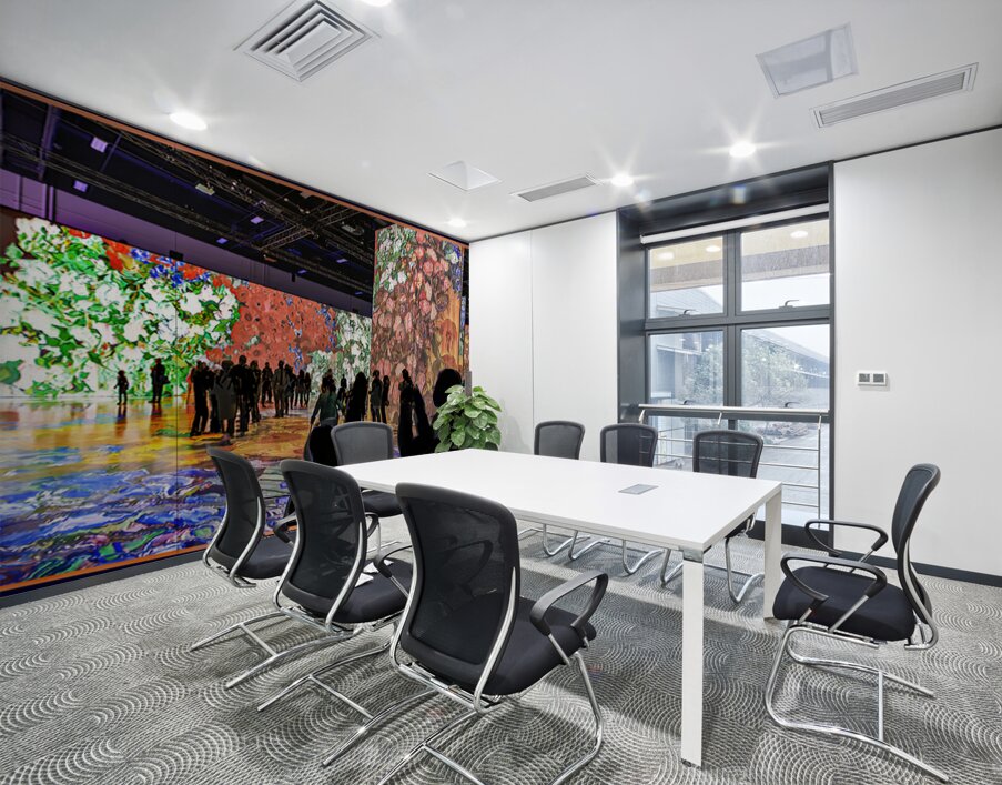 VAN GOGH FLOWERS EXHIBIT Wall Printing