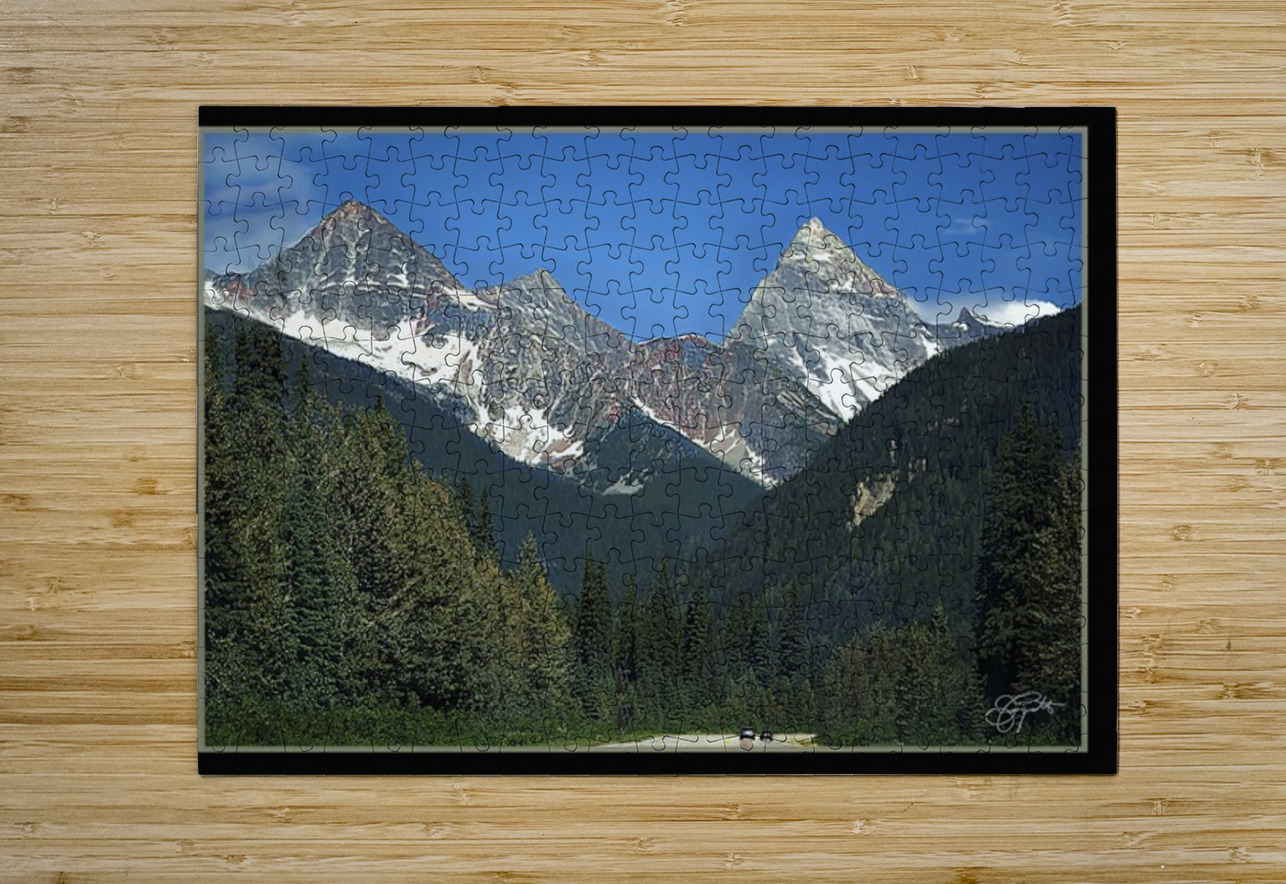 CANADIAN MOUNTAINS Jerre Paquette Puzzle printing