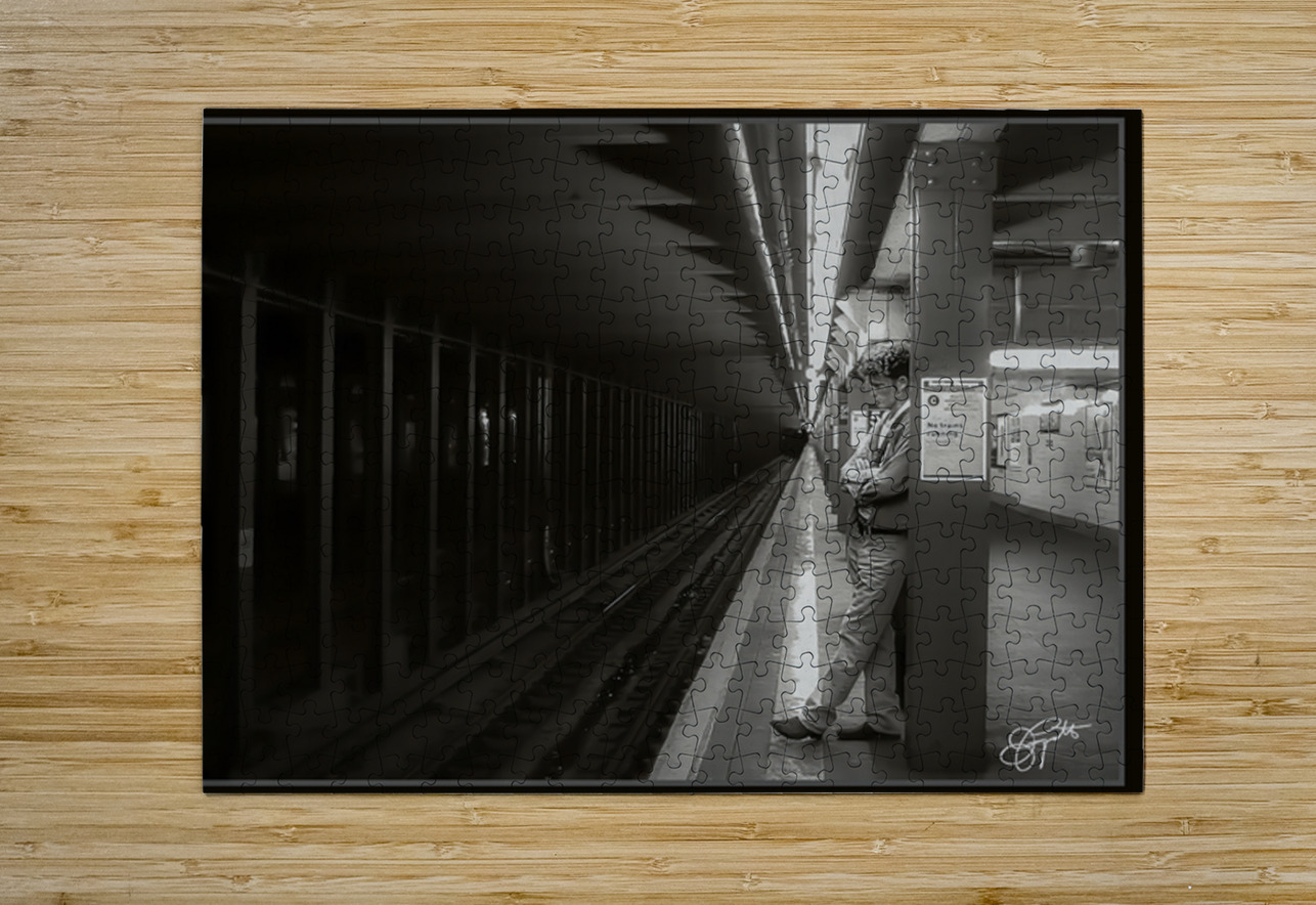 ALONE NO TRAINS RUNNING Jerre Paquette Puzzle printing