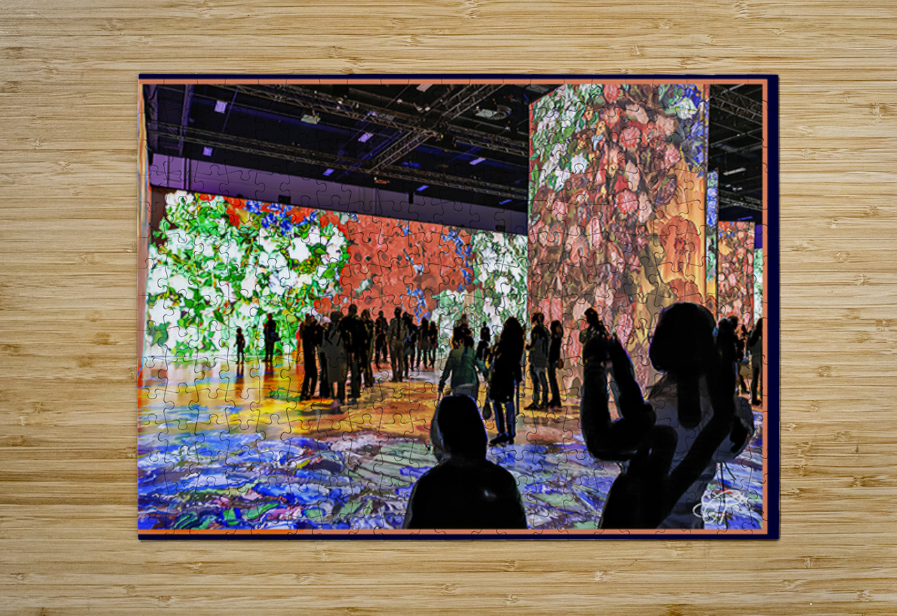 VAN GOGH FLOWERS EXHIBIT Jerre Paquette Puzzle printing